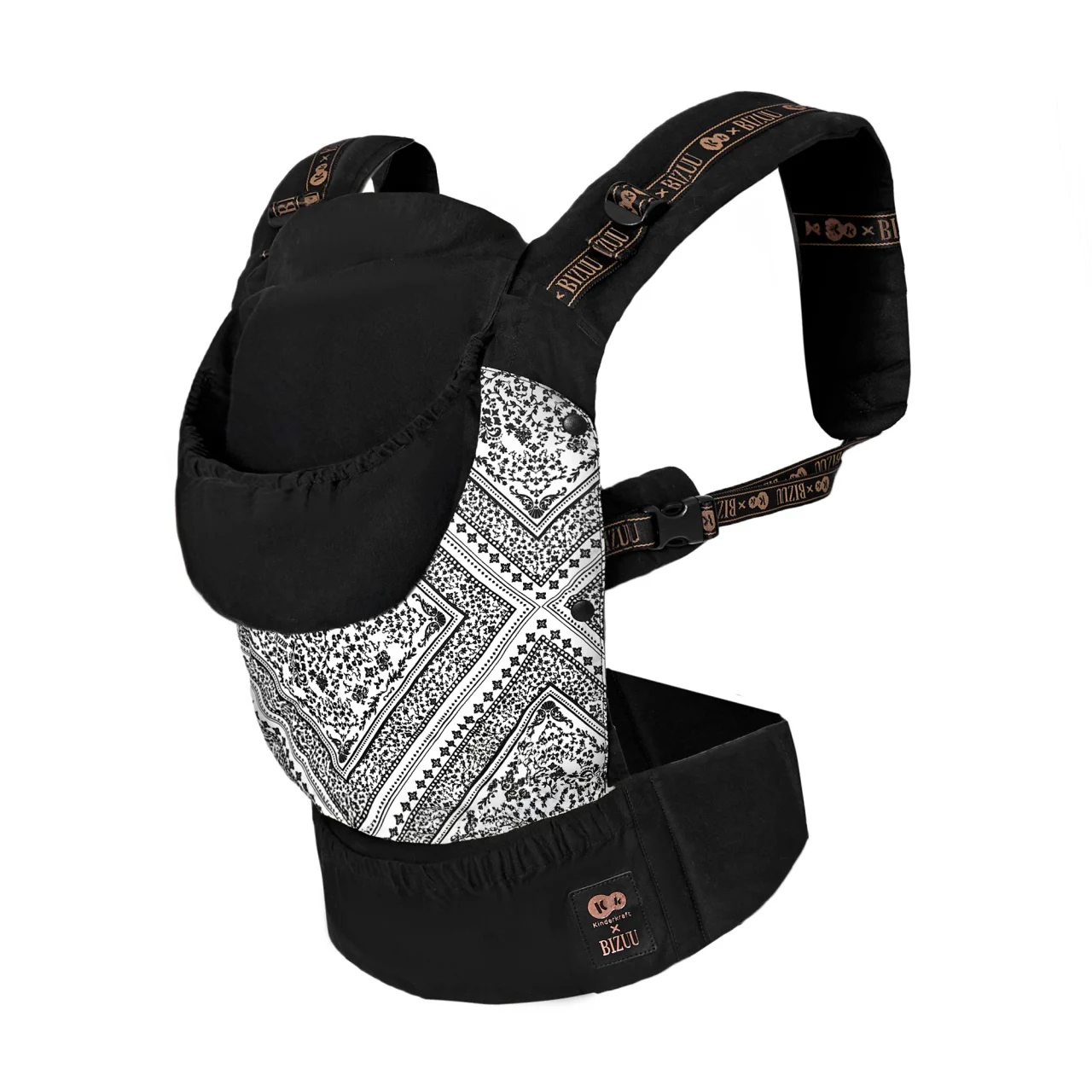 Nosiljka Huggy Bizuu Lunar Black Kinderkraft