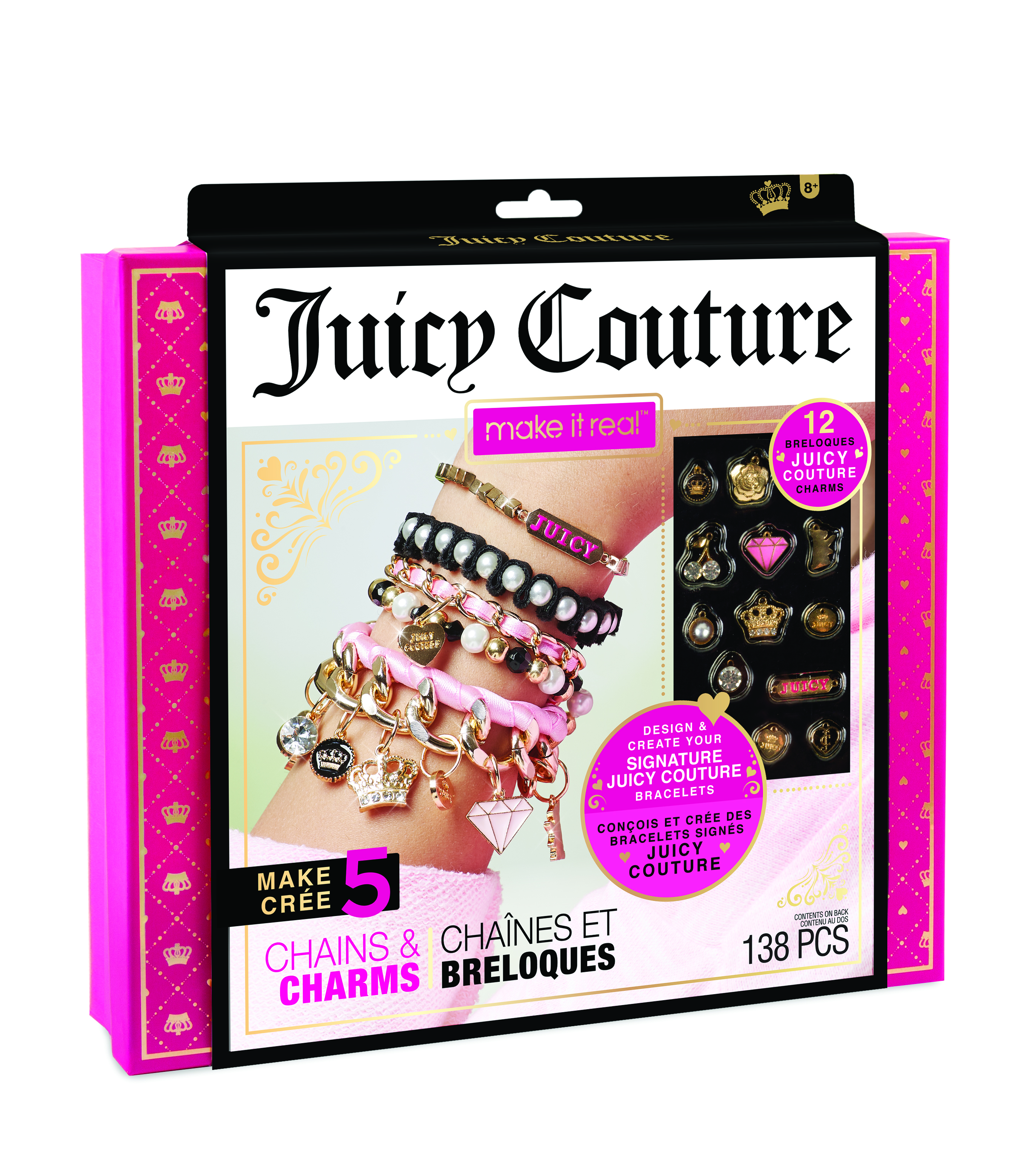 Lančic i privesci Juicy couture Make it real