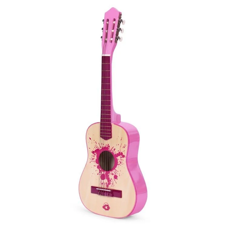 Velika gitara za decu Roze Eco Toys