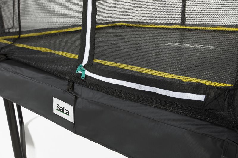 Trambolina Comfort Edition 214x153cm Black Salta