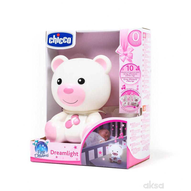 Noćna lampa dream light roze Chicco