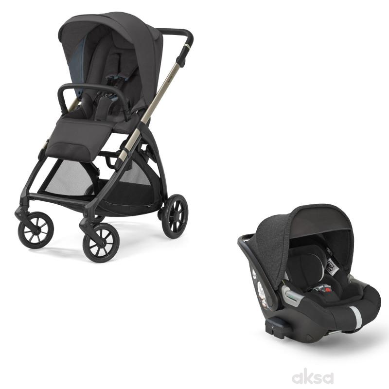 Duo sistem Electa Darwin crna Inglesina 
