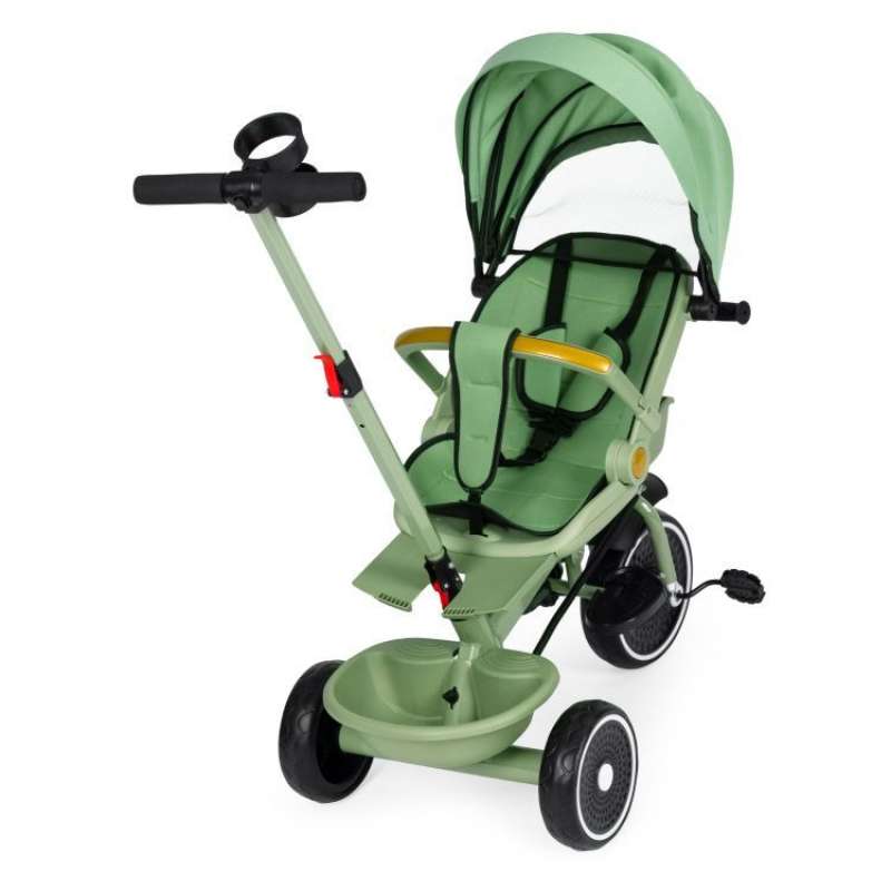 2u1 tricikl sa rotirajućim sedištem i sklopivom tendom Green Eco Toys