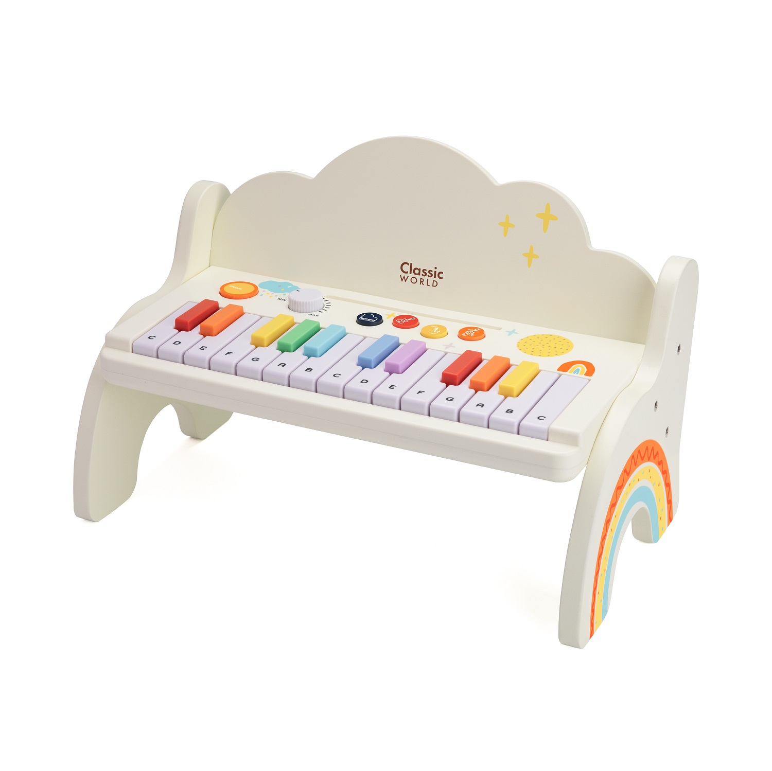 Drveni klavir Rainbow Classic World