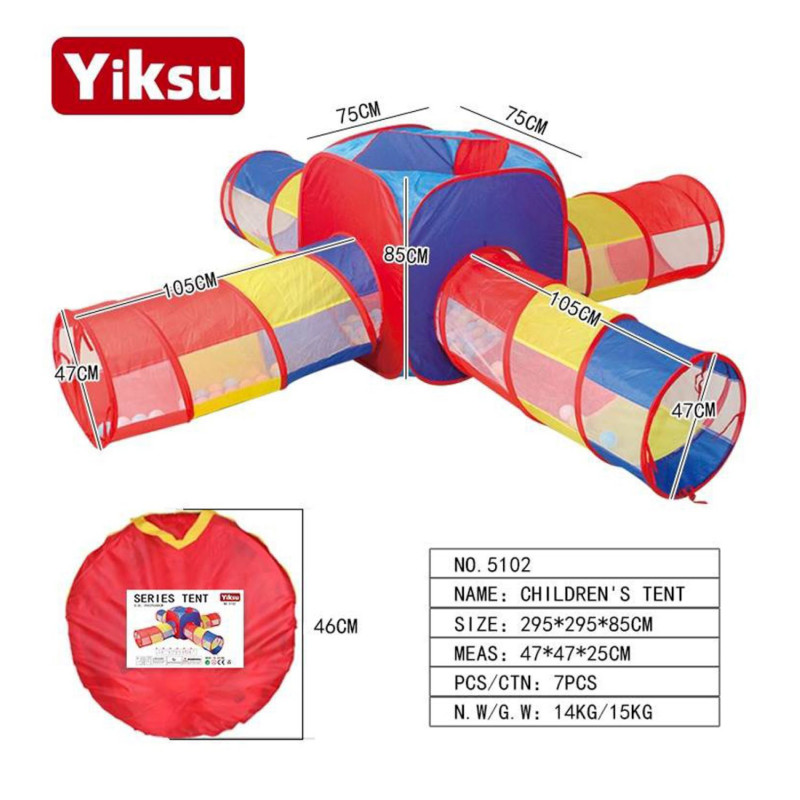 Tunel i šator za igru HK Mini