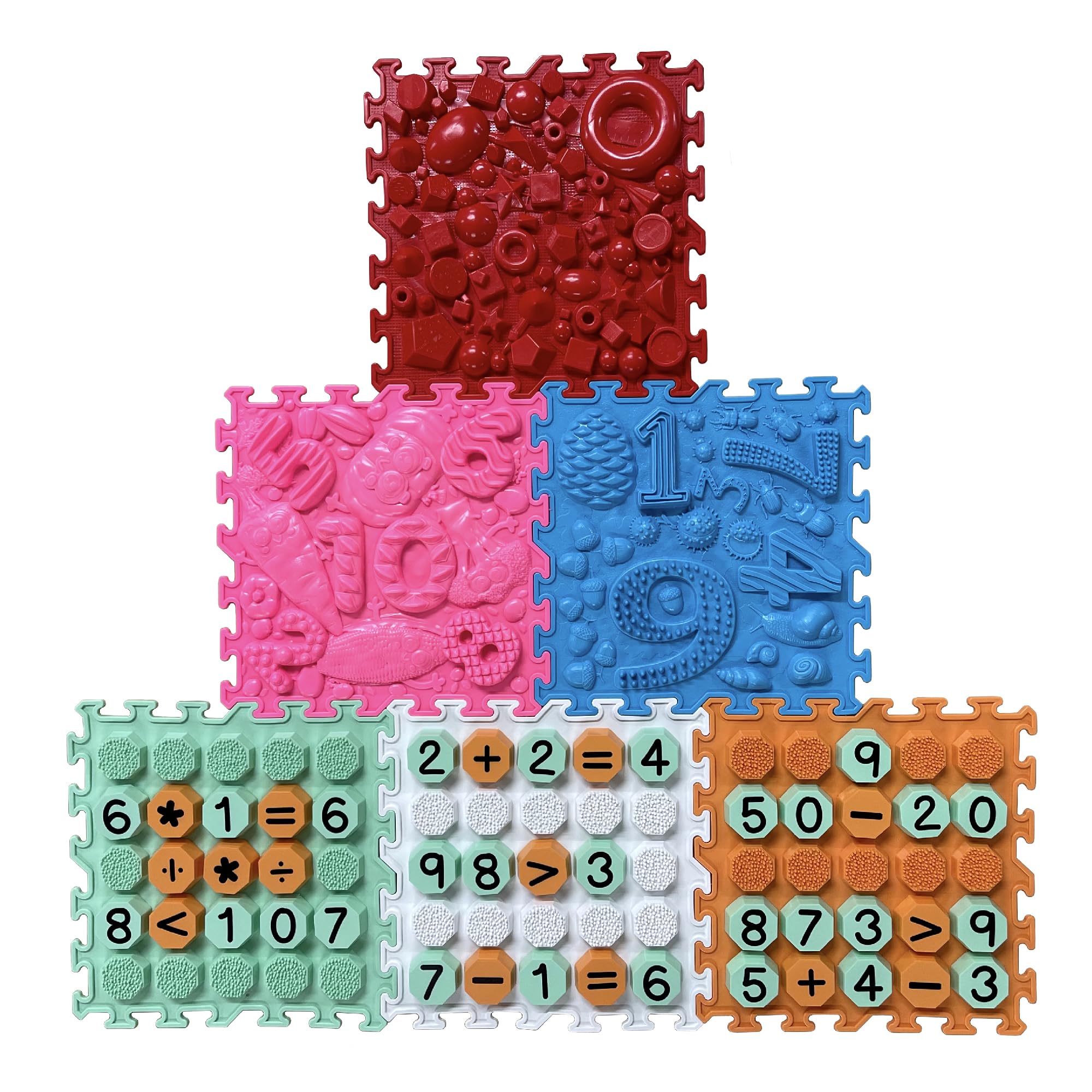 Senzorna podloga Set Igra brojeva 6 komada Ortonature