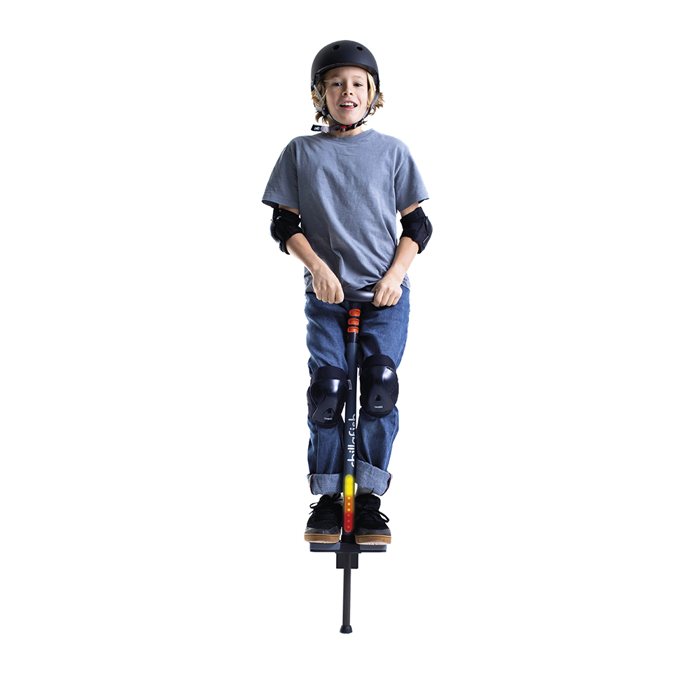 Štap za skakanje Poogie Kids Glow Papaya do 35 kg Chillafish