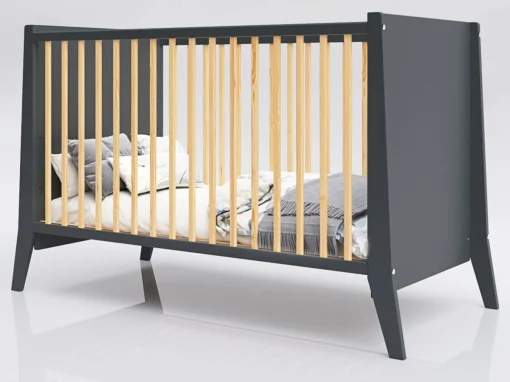 Krevetac Cosmo 120x60 antracit pine Lettino