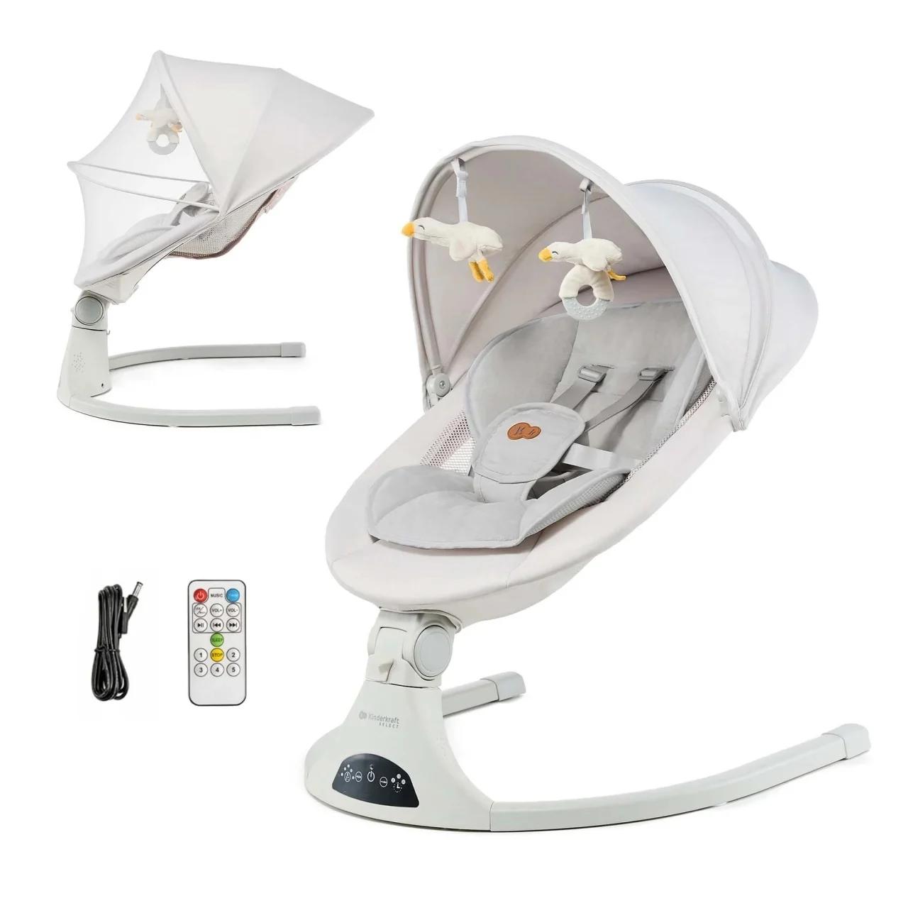 Njihalica Tulsy Beige Kinderkraft