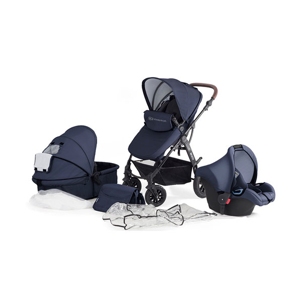 Kolica za bebe Moov set 3u1 navy Kinderkraft