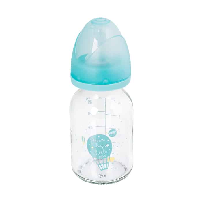 Staklena flašica Sweet Baby, 120 ml - Plava RK76P Elfi