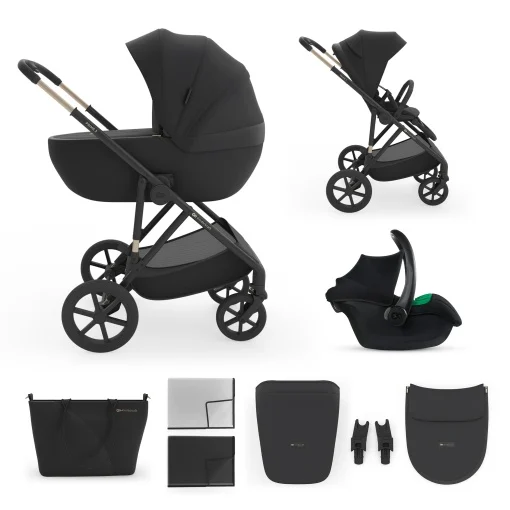 KOLICA 3U1 PRIME 3 BLACK KINDERKRAFT 