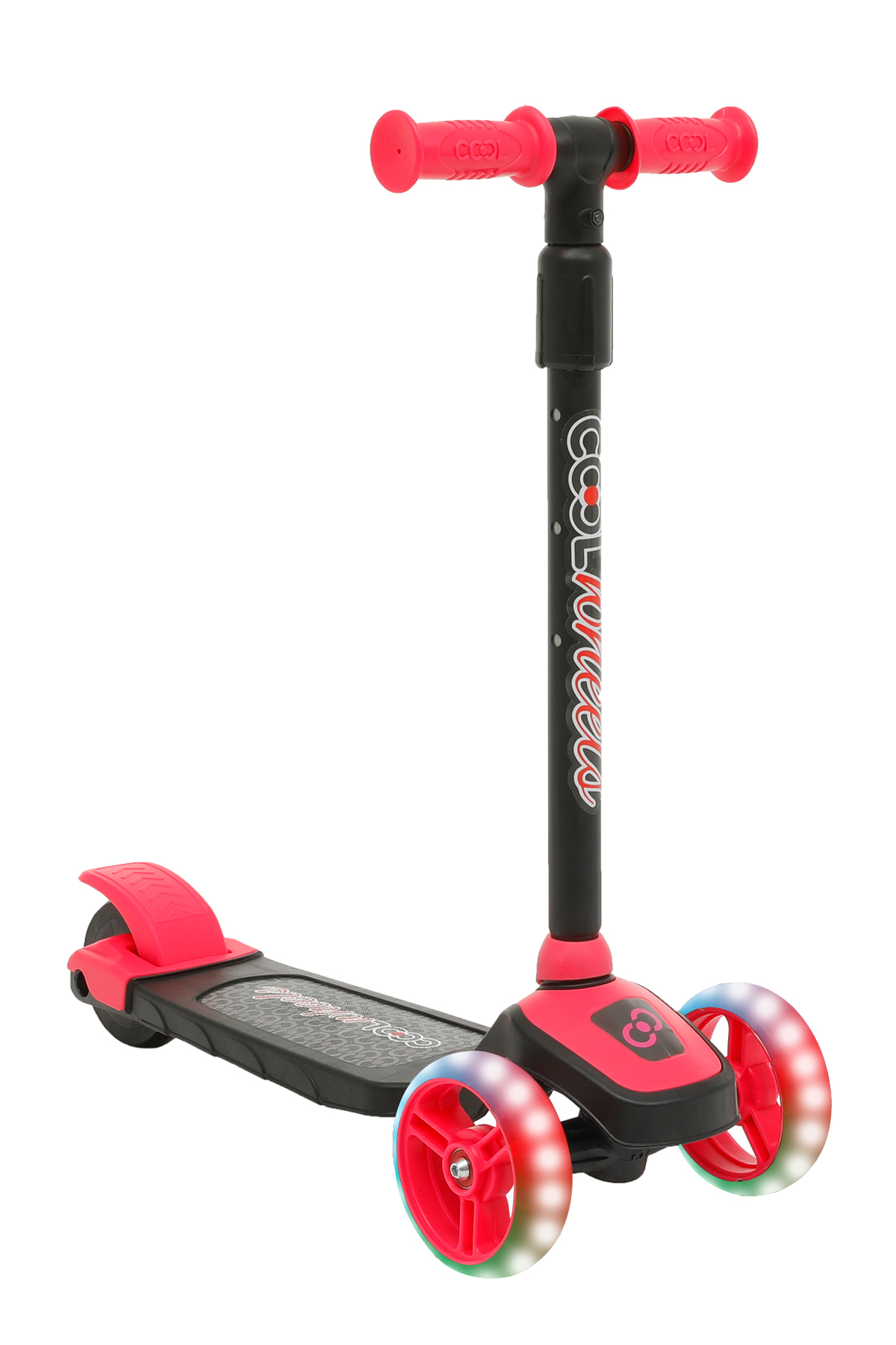 Trotinet Twist Scooter svetleći  sa 3 točka do 40kg roze Cool Wheels