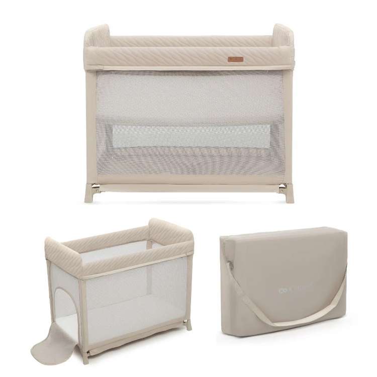 Prenosivi krevetac Moon Dream Beige Kinderkraft