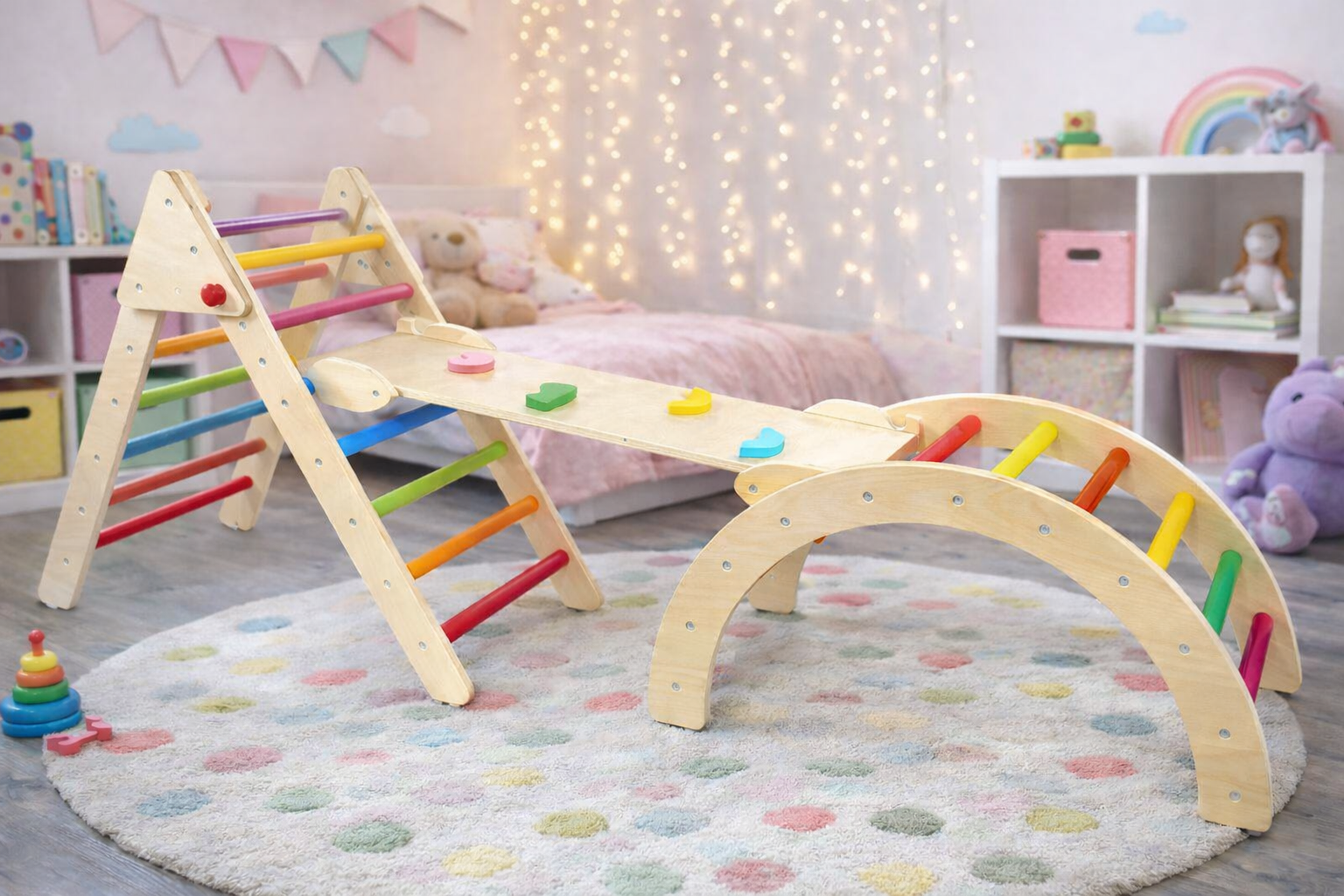 Penjalica Pikler 3 u 1 set u boji Rastimo zajedno