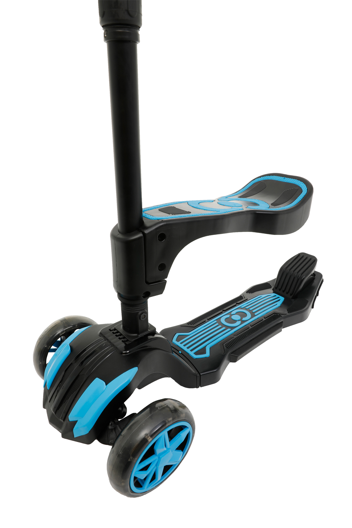 Trotinet guralica za decu  Combo Scooter 3 točka do 30kg  plava Cool Wheels
