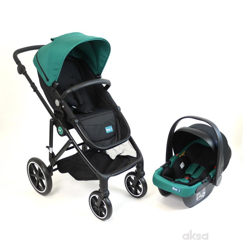 Kolica 2u1 Duo sistem tamno zelena Oscar Puerri