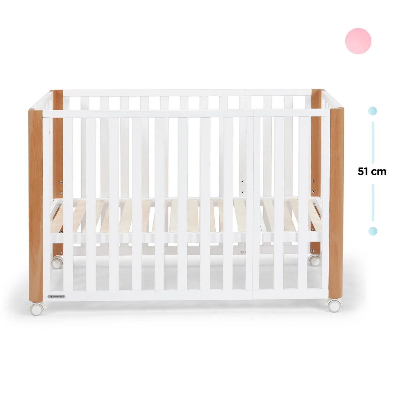 Krevetac Koya sa dušekom White Kinderkraft