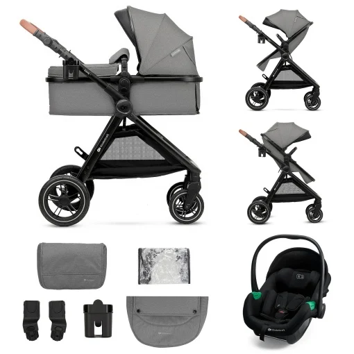 KOLICA ZA BEBE ESME PRO 3U1 GRAY KINDERKRAFT