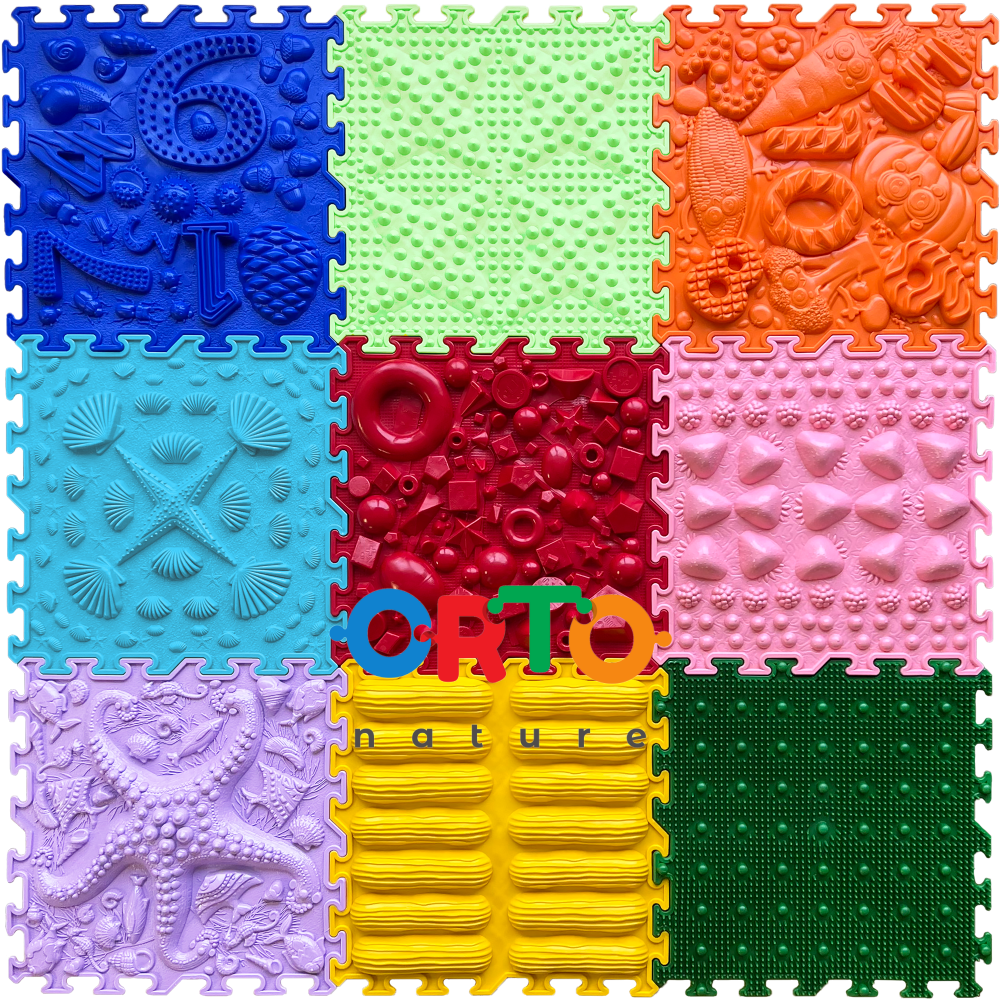 Senzorna podloga Duga 9 delova Ortonature