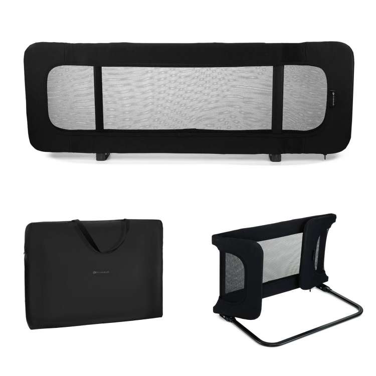 Ograda za krevet Guard and dream Black Kinderkraft