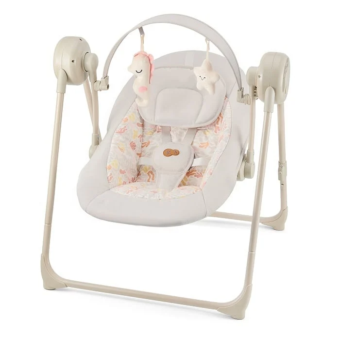 Stolica za ljuljanje Swingee Beige Kinderkraft