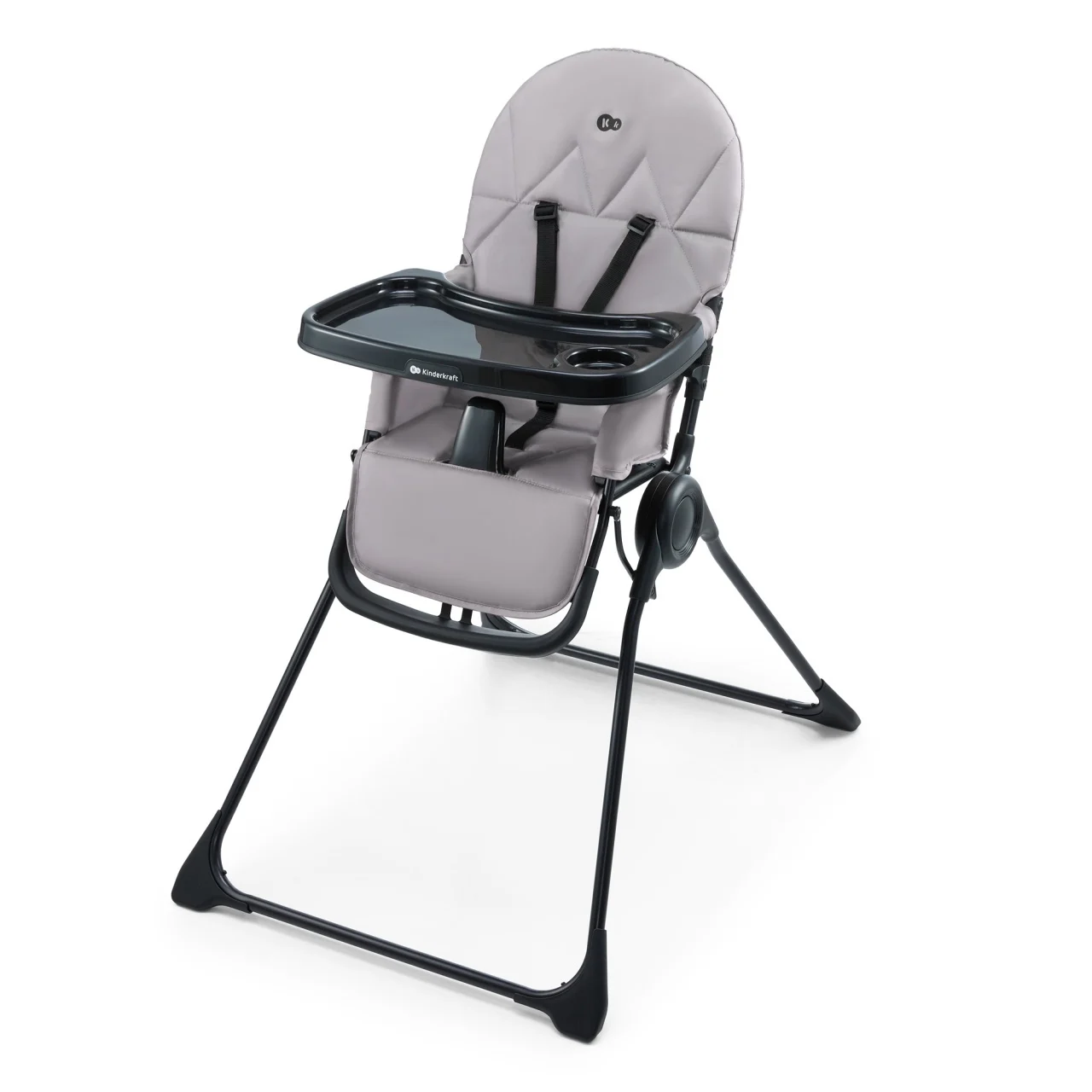 Stolica za hranjenje Binci Grey Kinderkraft