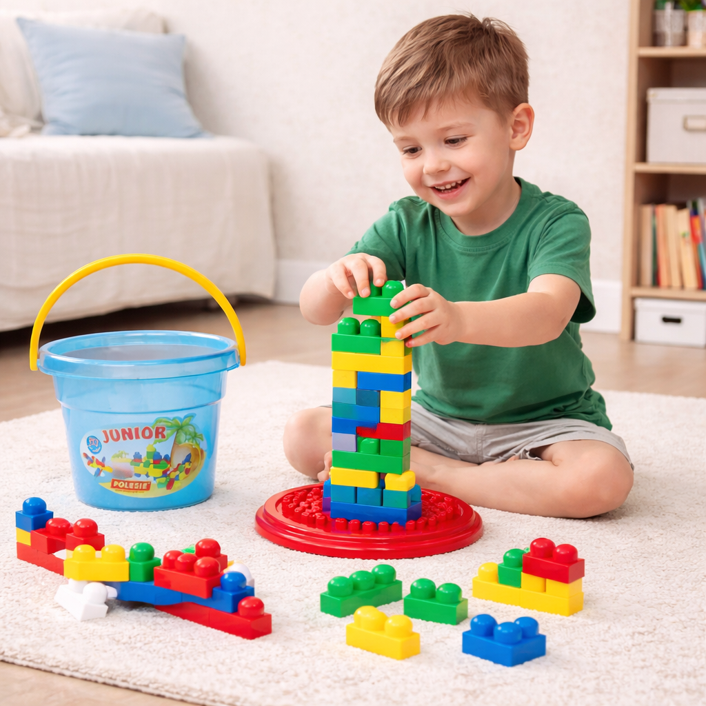 Konstruktorski set Junior 57 delova Polesie