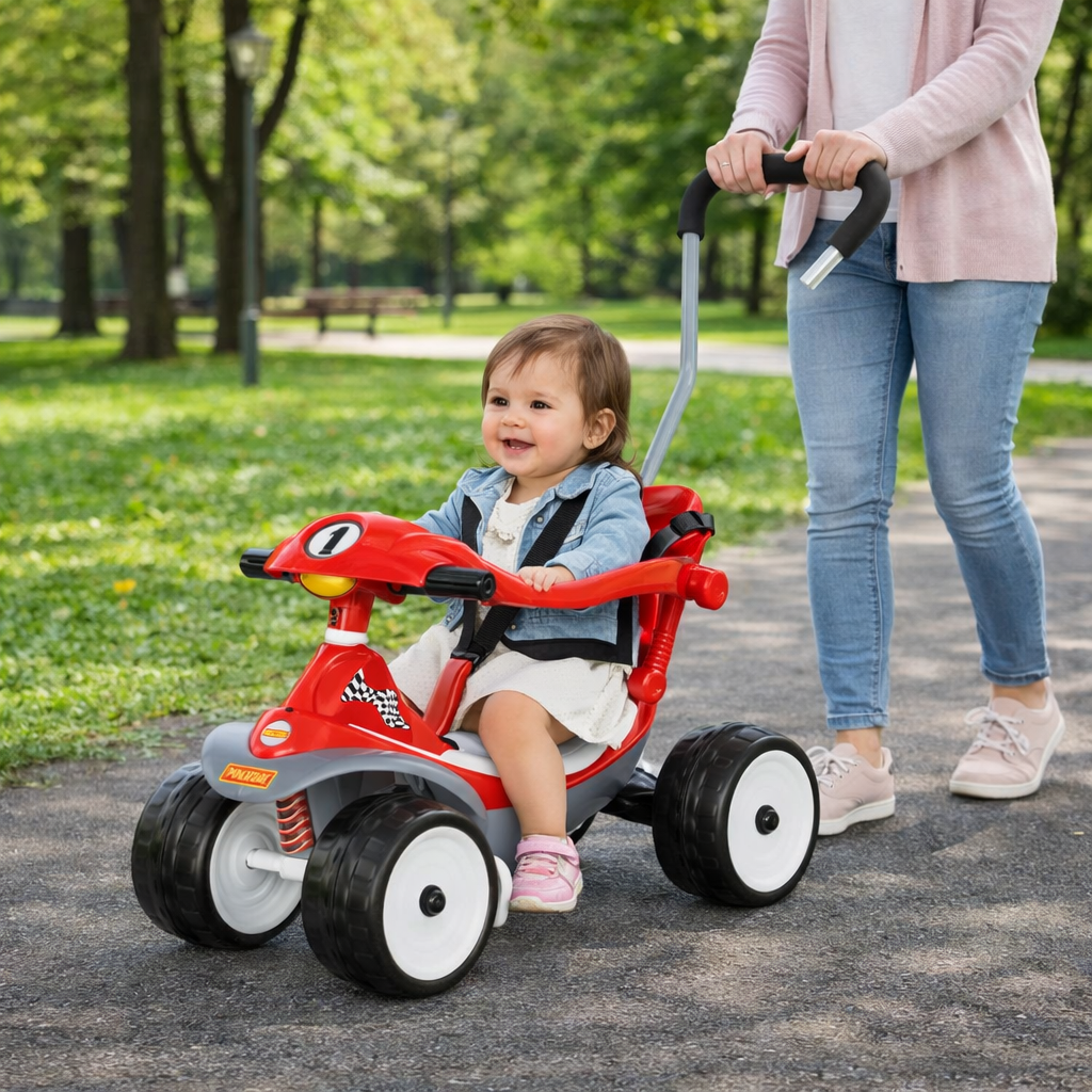 Guralica Quad sa ručkom i pojasevima Polesie