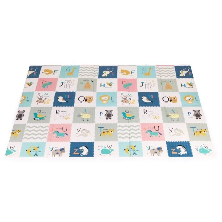 Edukativna podloga za igru sa dva lica, sklopiva sa torbom 200X150 Eco Toys