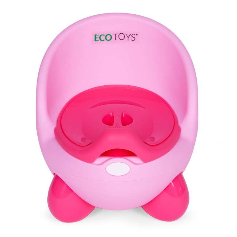 Noša za decu sa uklonivim umetkom i neklizajućim nogicama, roze Eco Toys