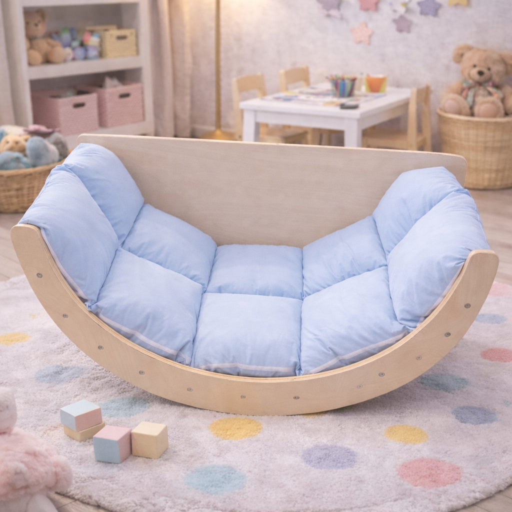 Jastuk za pikler luk Rastimo zajedno-plavi