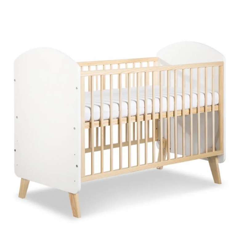 Krevetac za bebe Charlie 120x60 bela-bez Klups