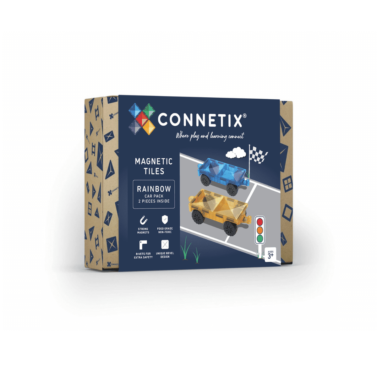 Magnetni set dva autića Connetix