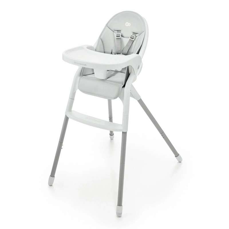 Stolica za hranjenje Dinnly Light Grey Kinderkraft