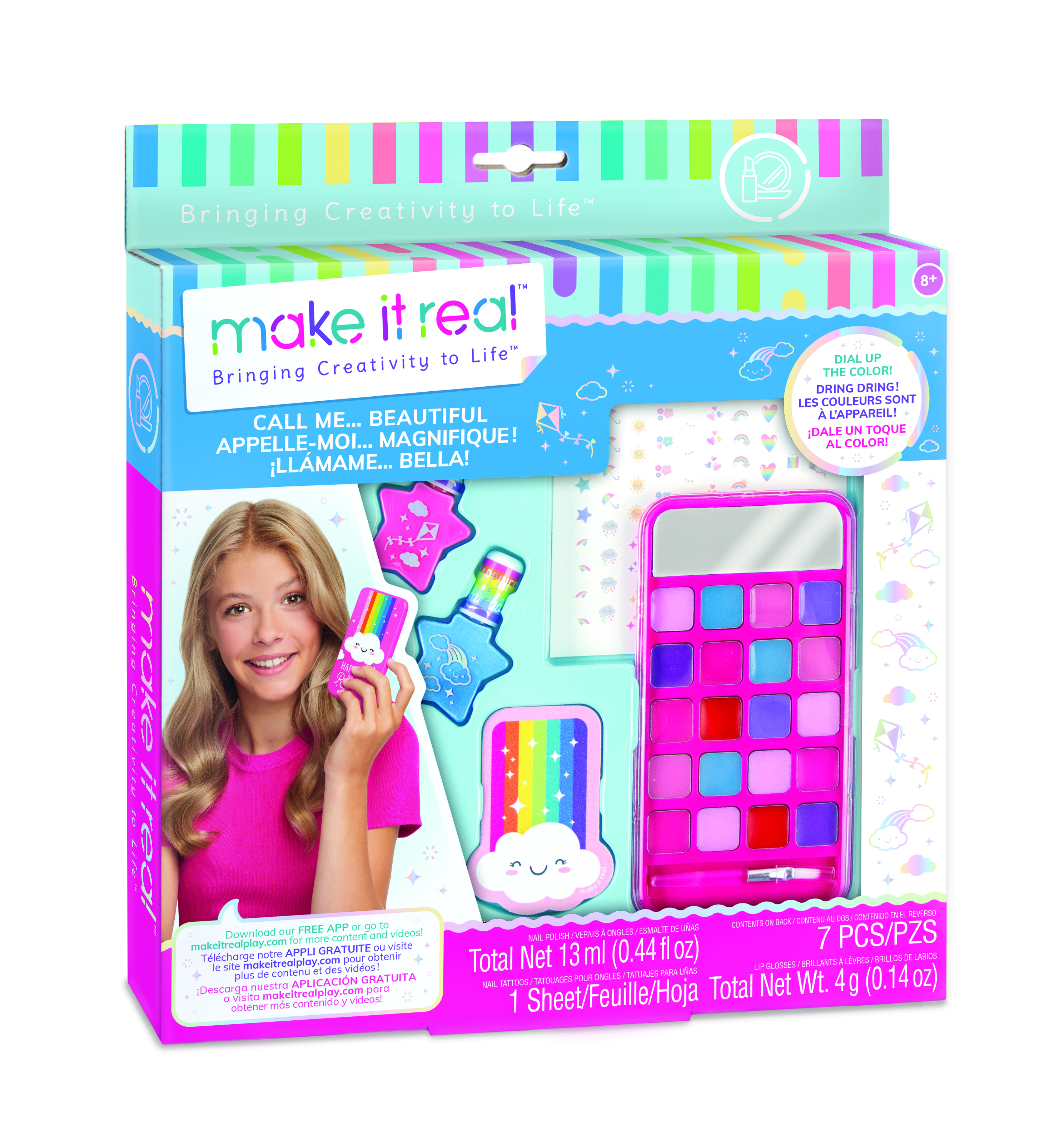 Telefon paleta boja i Set za nokte Art Make it real