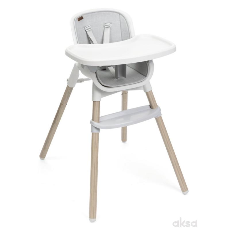 Hranilica Polly Zest Plus wooden siva Chicco 