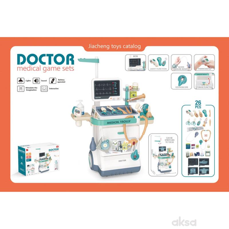 Doktorski set za decu 26 elemenata Merx