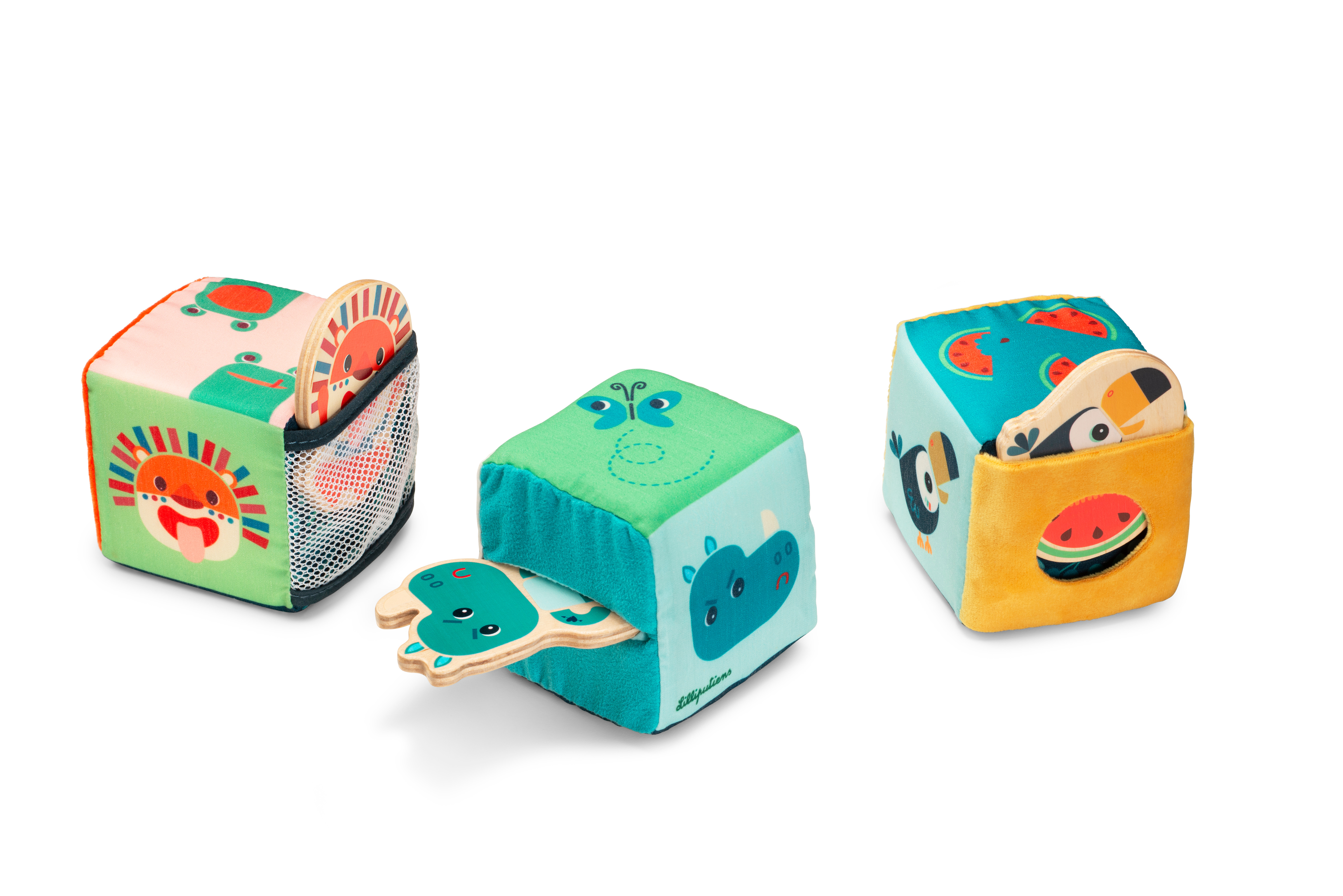 Set kocki igra žmurke Džungla Lilliputiens