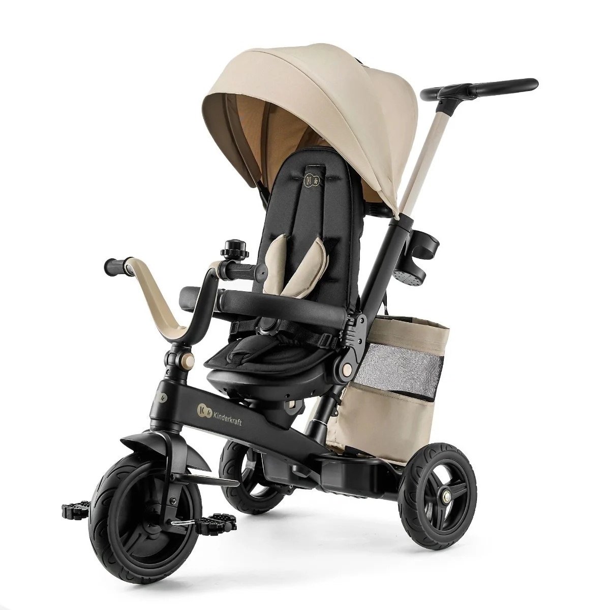 Tricikl Easy Twist 2 u 1 Beige Kinderkraft