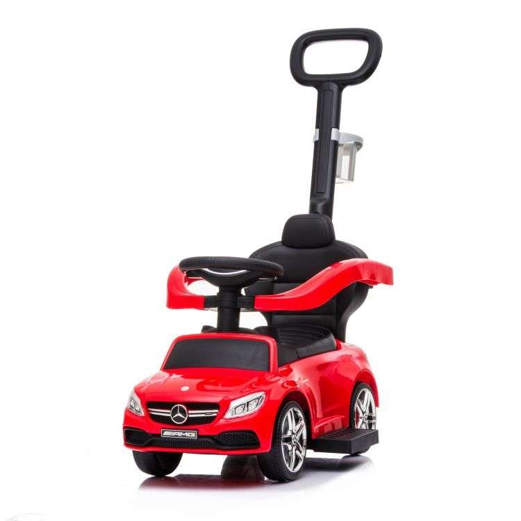 Guralica za decu mercedes crveni sa ruckom Eco Toys