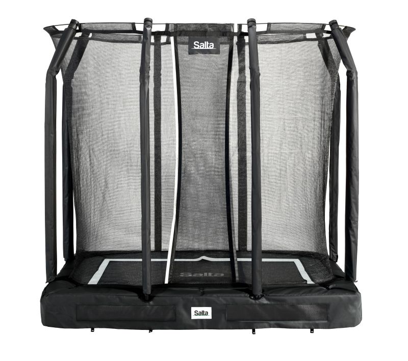 Trambolina Premium ground combo 214x153cm black Salta