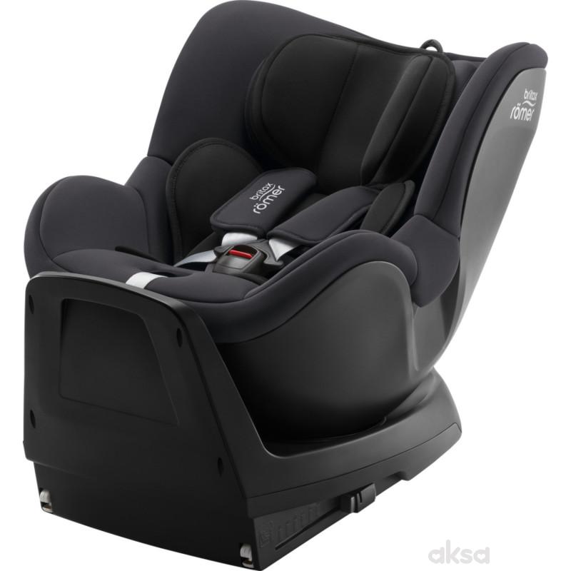 Auto sedište Dualfix Plus 40-105cm mid siva Britax Romer 