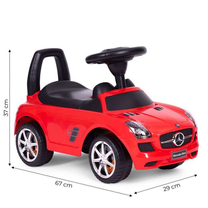 Guralica Mercedes SLS Crveni Eco Toys