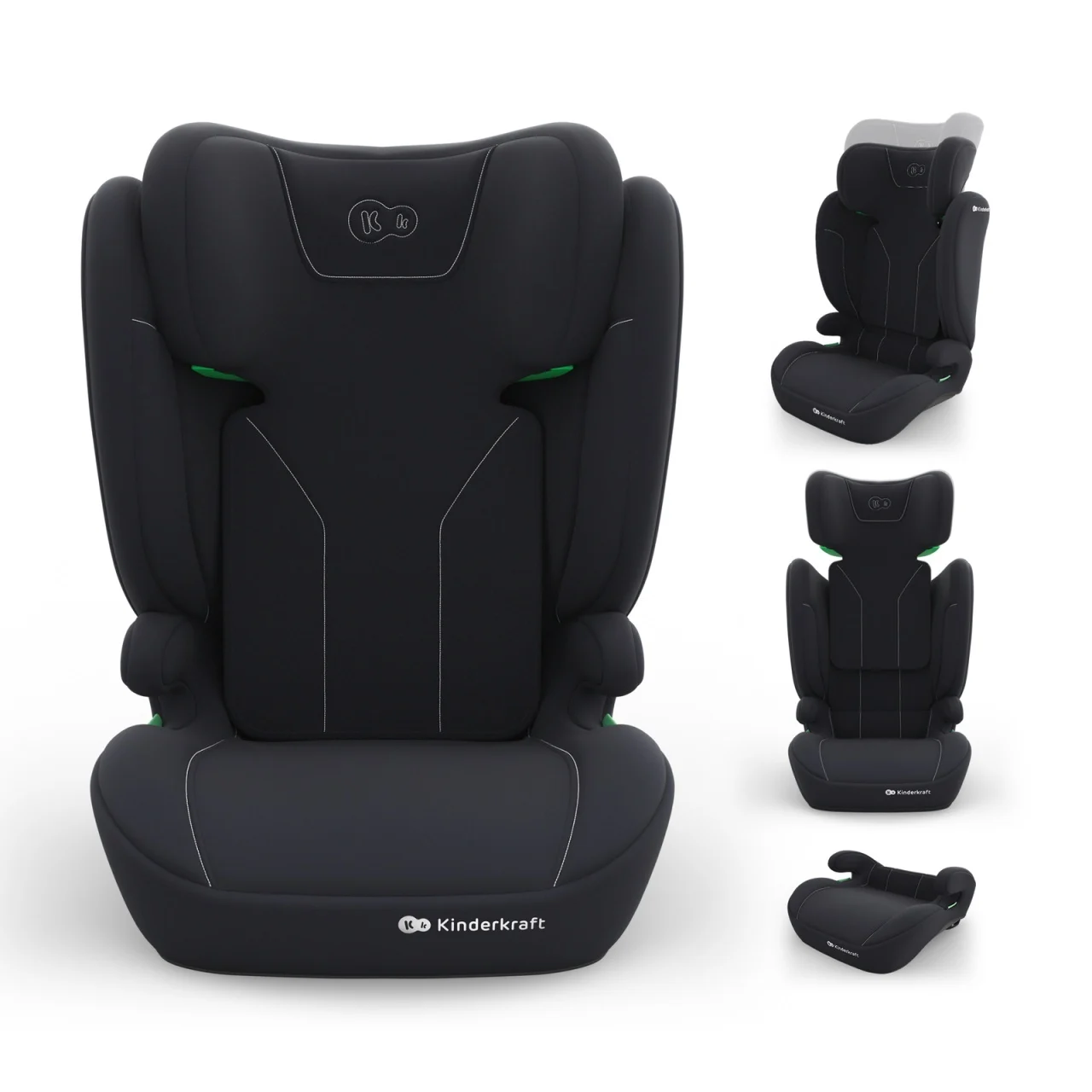 Auto sedište I-Spark 2 Plus I Size crna Kinderkraft